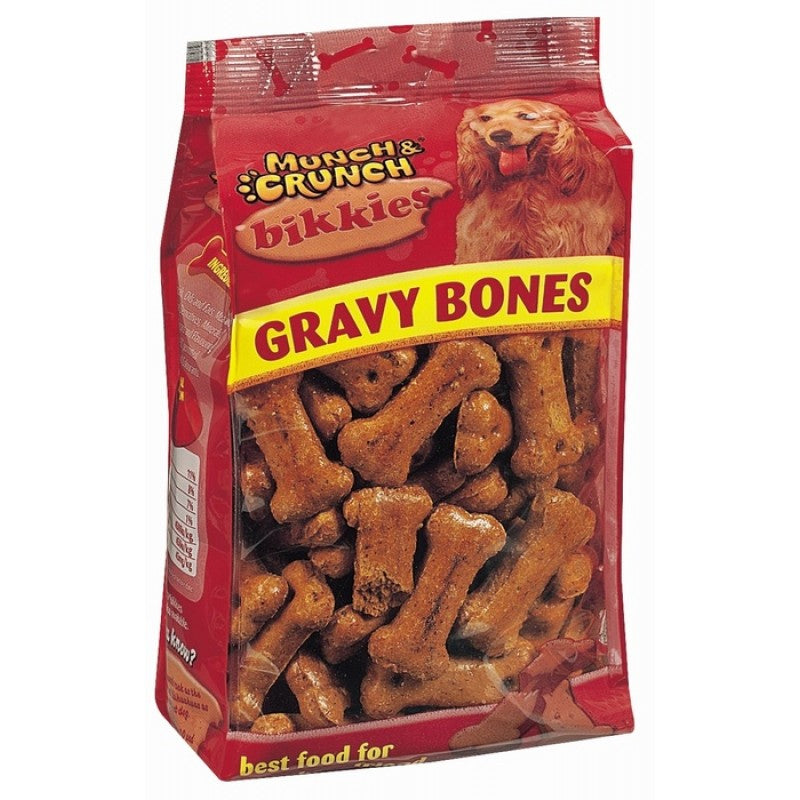 Munch and Crunch Gravy Bones 20 pack bundle