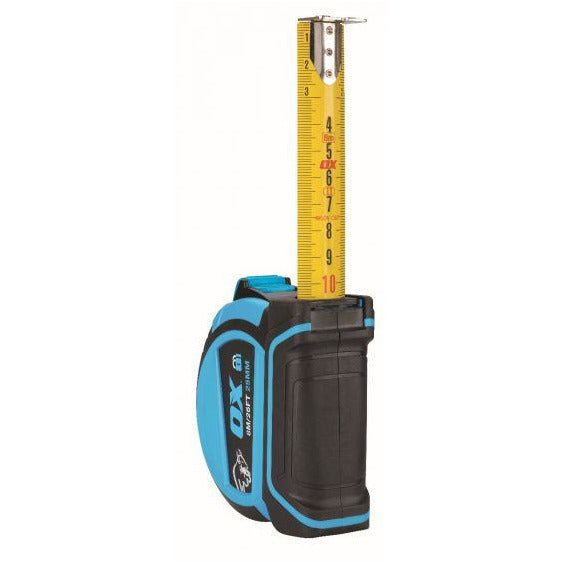 OX Pro Dual Auto Lock Tape Measure - 8m